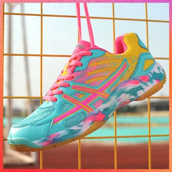 De Vânzare la cald Femei Marimea 35 36 Autentice de Badminton, Pantofi pentru Copii Profesionist de Tenis de Masă Pantofi Concurs de Tenis în aer liber zapatillas