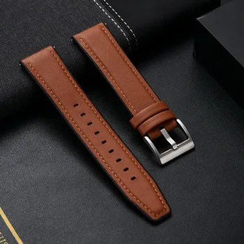 Trupa ceas pentru Samsung Galaxy Watch 46mm/Huawei Watch GT2/Amazfit GTR 47mm Sport Silicon Bratara bratara de 20mm 22mm trupa