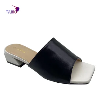 FABIO PENNY Vara cu toc Low Papuci Confortabile Rochie de Seara din Africa MaMa de Mari Dimensiuni Papuci de casă cameră Dublă de Culoare de Pantofi Femei
