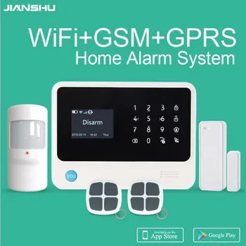 Meniul LCD Display 99 Zonă fără fir G90BPlus Wifi Alarma GSM Sistem de Alarma Inteligent de Alarmă de Securitate Acasă Cu Aplicația de control
