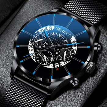 reloj hombre de Moda pentru Bărbați Calendar Ceasuri pentru Barbati de Afaceri Plasă din Oțel Inoxidabil Curea Analog Cuarț Ceas relogio masculino