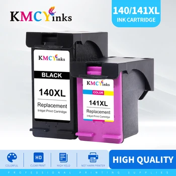 KMCYinks Compatibil 140XL 141XL Înlocuire a Cartușului de Cerneală Pentru HP 140 141 Photosmart C4283 C4583 C4483 C5283 Deskjet D4263