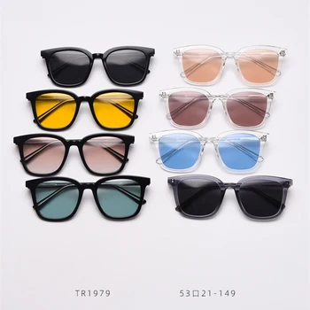 Vintage Acetat de Designer de Moda ochelari de Soare pentru Barbati Femei Pătrat Ochelari de Soare Roz verde Verde Transparent ochelari de soare