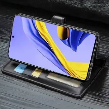 Pentru Samsung galaxy A51 A50s A50 A40 Cover Portofel din Piele PU de Telefon Geanta Caz Simplu Deținătorii de Carduri Shell Transport Gratuit