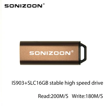 SONIZOON XEZUSB3.0009 Împinge și trage USB3.0 unitate flash USB IS903scheme ofSLC16GB Stabile de mare viteză memoriaast pen simpsons
