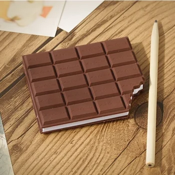 Creative Ciocolata Note Lipicioase, Creativ și Convenabil de Ciocolata cu Aroma de Note Lipicioase, DIY Acoperi Notepad, Potrivit pentru Birou