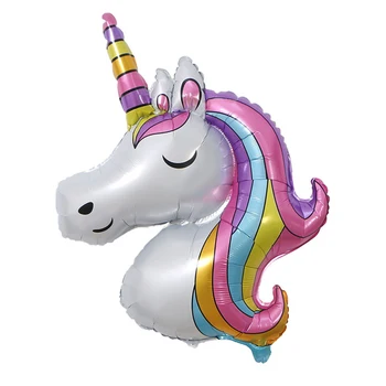 Unicorn Baloane Folie Cu Heliu Baloane Globos Unicorn Petrecere Decoratiuni Copii Baby Shower Petrecere De Nunta Balon Consumabile