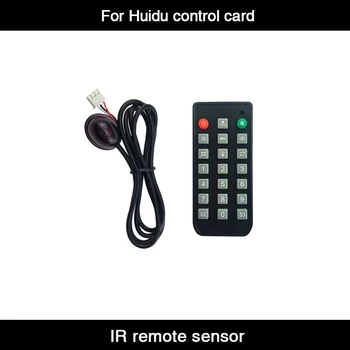 HD de la Distanță IR Senzor de Sprijin Single-Dual LED-uri de Culoare Cardul Utilizat pentru a Comuta Programe, Pauză/Redare Programe, pentru a Regla Luminozitatea ecranului