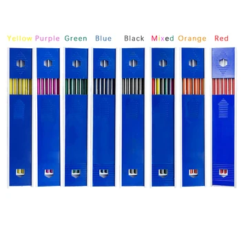 12pcs/cutie 2.0 mm Culoare Creion Mecanic Umple de Plumb de Artă Schiță de Desen de Colorat Duce Erasable Școală Culoare Creion de Papetărie