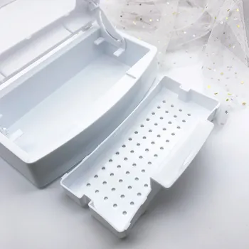 Container de sterilizare plastic sterilizator caseta de palet, cutie de dezinfectare de instrumente pentru manichiura si pedichiura