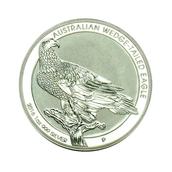 Australian Pană coadă-de-Vultur Monedă Comemorativă 2016 Argint 1 Dolar Copia Insigna Non-moneda Monede