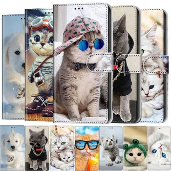 Pisica Drăguț Model Animal Caz De Telefon Pentru Samsung Galaxy J1 J3 J5 J7 A3 A5 2016 2017 J2 Core Prime Pro J4 J6 Plus A6 A7 A8 A9 2018