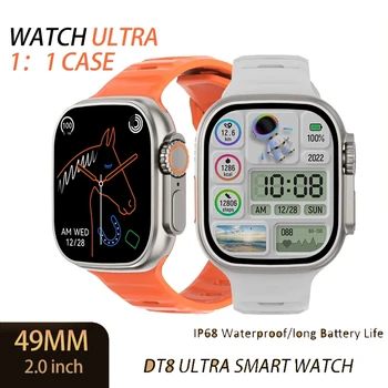 IWO 16 DT8 Ultra Smartwatch 2022 Seria 8 49mm Caz 420*485 Alipay Track GPS Bluetooth Smart Watch Pentru Barbati PK MT8 ZD8 Ultra Max
