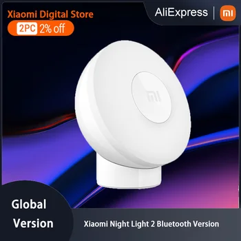 Xiaomi Activate De Mișcare Lumina De Noapte 2 Versiune Bluetooth Luminozitate Reglabilă Infraroșii Și Lumină, Senzor De Muncă Cu Mi App Acasă