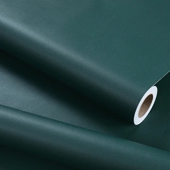 Retro de culoare Verde Închis, Tapet PVC, Auto-adeziv rezistent la apă Detașabil de Fundal Coji de fructe și Stick Mobilier de Renovare Decor Autocolant