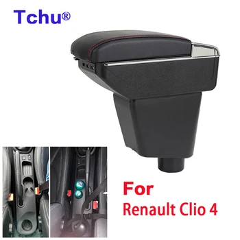 Pentru Renault Clio 4 Cotiera Pentru Renault Captur, Clio IV Auto Cotiera cutie Depozitare cutie suport pentru pahare scrumieră USB accesorii Auto