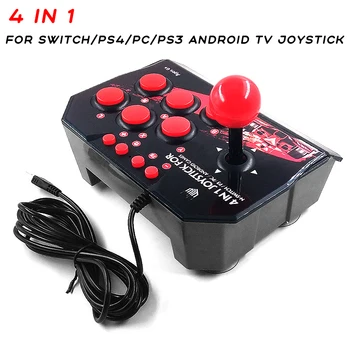 4-în-1 Cablu Gamepad Joystick pentru Comutator/PS4/PC/PS3 TV Android Joc Accesorii USB Plug